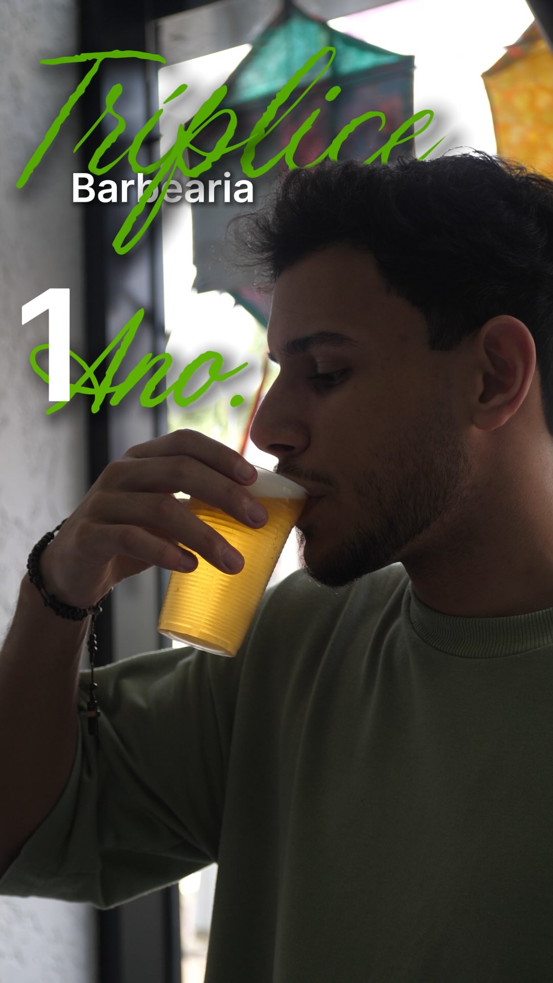 Capa do trabalho Celebração de 1 ano da Tríplice